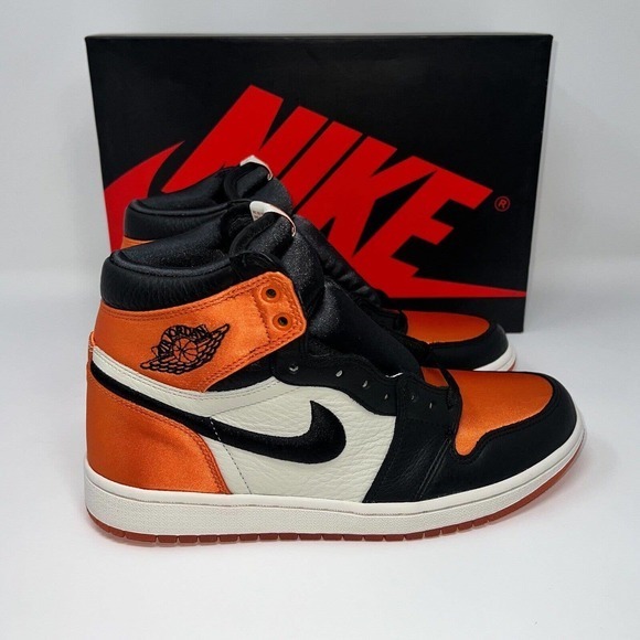 Women's Air Jordan 1 Retro‎ High OG Satin Shattered Backboard 2018 - Size 8.5 - Picture 7 of 12